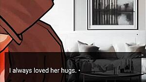 My widow stepmother with big tits and ass in taboo gameplay!