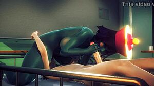 Darkstalkers Hentai - Leilei Hard Sex - Japanese Asian Manga Anime Film Game Porn