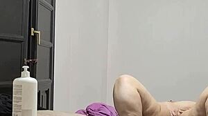 Coolmarina's Bold Display of Her Mature Hairy Pussy