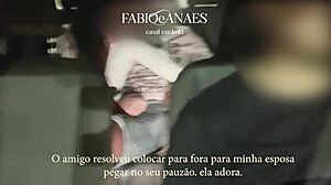 Interracial Hotwife Branquinha Safada With Well-Endowed Eater and Cuckold Driving to Motel BBC Teaser