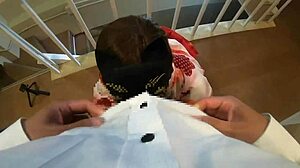 Japanese Crossdresser Ayumi Blowjob Analsex Creampie Yukata 018