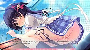 Nyan Cafe Macchiato Part 2: Intense Outdoor Blowjob With Toys