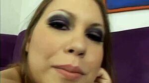 teen screwed deep in missionary scene