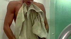 hey, latina twink teen deepthroats in shower threesome.