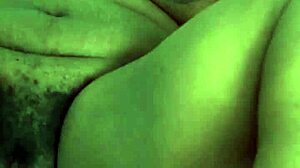 Wife cheats with machine in ebony hardcore scene