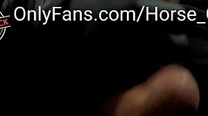 Big balls bounce from huge cock in bisexual solo male stripper cumshot pov