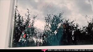 Vends-ta-culotte - Superbe Voisine Strips Naked at Window and Masturbates Wildly - Marmotte Yoomie