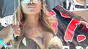 freaknik online 25 features amateur teens in black cfnm scenarios with blowjobs and ass play