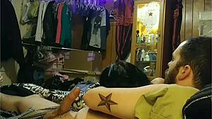 Lance Mccurry27 And Starrdecember Real Amateur Couple Homemade Blowjob Compilation Movie With Masturbation Cumshot.