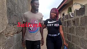 Street big boy fucks slay queen deepthroat