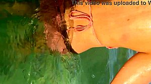 I followed this lady at the beach and she fucked me hard