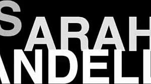 sarah vandella lets the guys cum in her ass