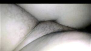 Mexican amateur enjoys intense anal fucking.