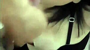 Beauty Loves Giving Good Oral with Kiss