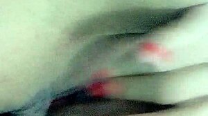 Portuguese Wife Masturbates Alone in Intriguing Amateur Scene