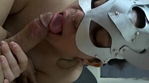 mexican teen cosplay deepthroat cum with friend in costumes