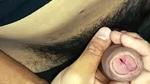 i jerk off my big cock really well in this gay session