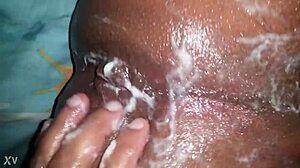 a big toy stretches my ass so wide. i can’t believe how it feels down there.