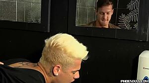 Muscular Darius Ferdynand Performs Blowjob and Doggystyle on Blonde Hunk