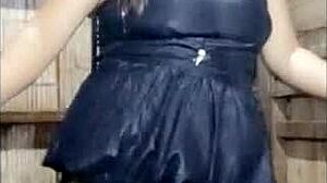 Teen Babe Shows Tight Hairy Vagina And Natural Tits At Stepbrother's Bachelor Party