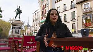 posh colombian valen pink unsure about big black cocks in wild scenes