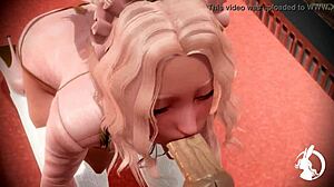 leporeidae club short with cute bunny teen in stockings getting cum