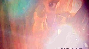 Erotic india princess rosy red dancing sensually to music.