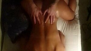 perfect scandinavian babe with big ass deepthroats friend in homemade squirting session