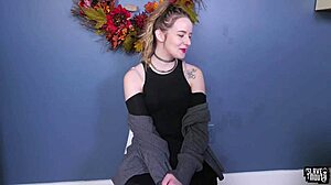 Jessica Kay Bound Cock Worship in Rough Bondage