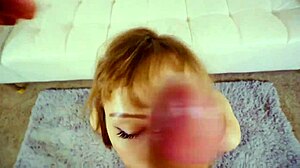 Rough Deepthroat Black Petite In Lingerie!