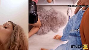 Older Boyfriend Fucks European Sweetie Hard!