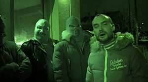 French amateurs dancing at the European night club