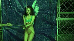 teen anya faces rough outdoor creampie in public domination hookup