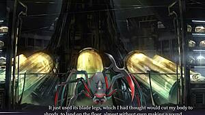 taimanin yukikaze 2 part yukikaze bad end contrasts anime game with black hentai action