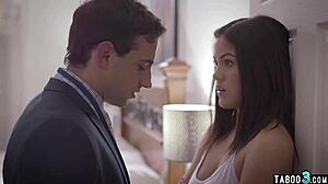 Something like a timid teenager had sex with a strange census taker who forced himself on her
