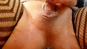 love story unfolds as the transsexual explores her asshole with toys