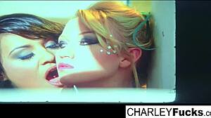 madison scott and charley fuck with big tits, ass, and pussy in nude lesbian action