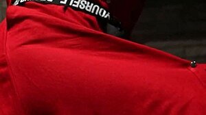 sexy stranger agreed to masturbate in front of me for a reward