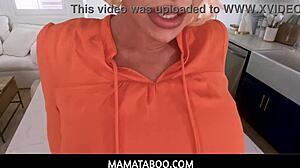 My Stepmom Charli Phoenix Squirts from Pussy Fingering