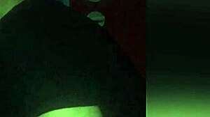 Sucked big cock in glory hole