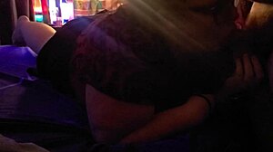 Big Redhead Performs Oral in Various Positions Then Gets Bent Over for Doggystyle