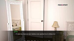 jhon showers with lola in dusklight manor 😏