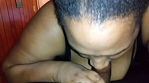 my wife works hard on blowjob handjob with big tits