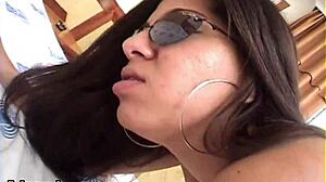 That latina with big ass fucks amazingly