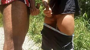 German guy fucks ass after soccer game