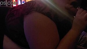 Big Redhead Performs Oral in Various Positions Then Gets Bent Over for Doggystyle