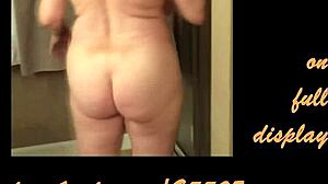 Watching mom in her private moment of self-pleasure