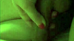 Homemade Tribbing On Her Wet Pussy And Fucking Her Tight Pussy With Dildo