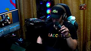 i'm dani motta showing my natural tits, and the presenter got so turned on - full podcast on sheer red