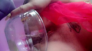 Russian Brunette Mistress Humiliates With Her Shaved Pussy And Ass Play